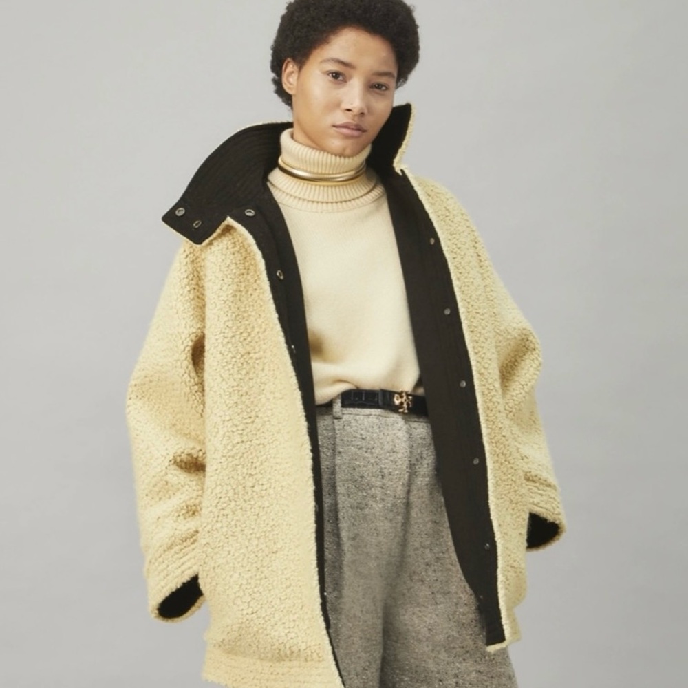 Tory Burch Boucle Jacket Coat